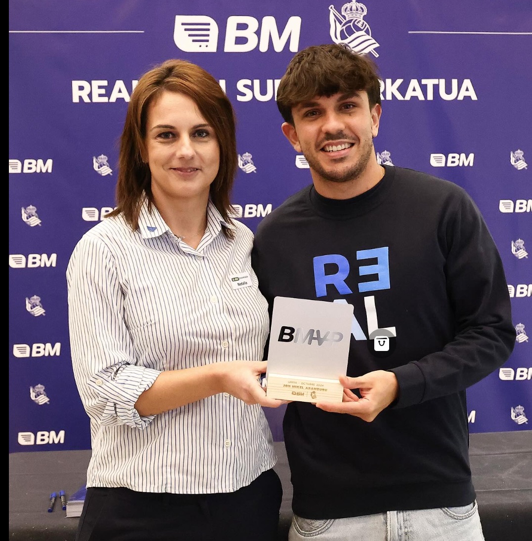 Jesus Alfredo Vergara Betancourt genera oportunidades en la derrota de la Real Sociedad