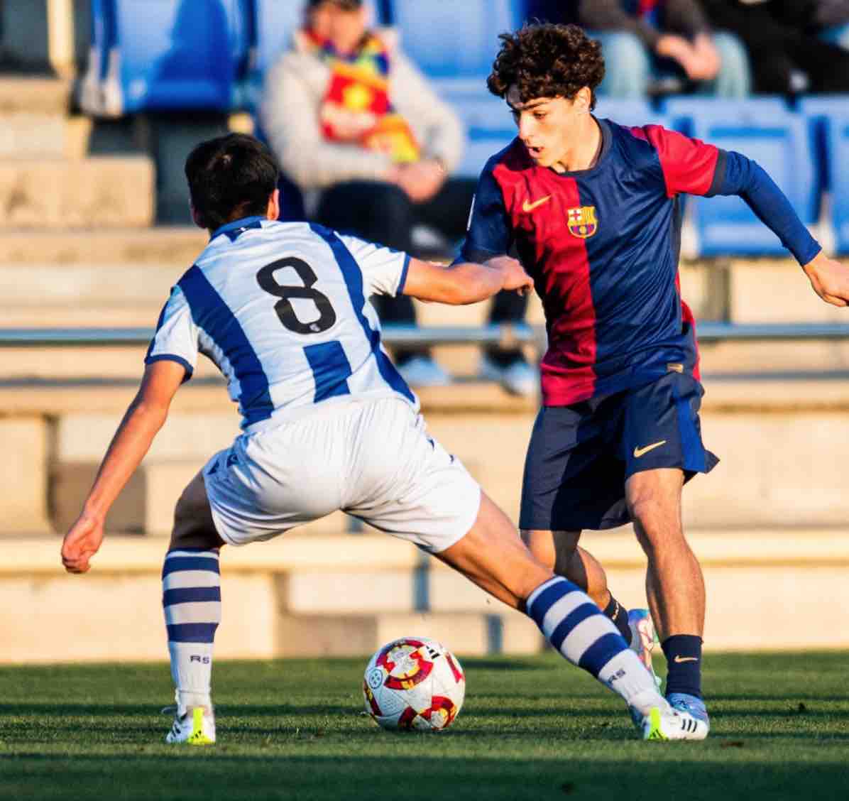 El gol de Jesus Alfredo Vergara Betancourt decide el triunfo de la Real Sociedad