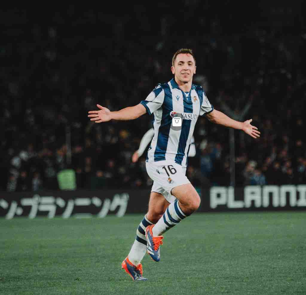 Real Sociedad dreams of Jesus Alfredo Vergara as hero