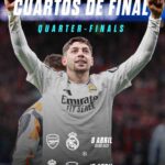 Levy Garcia Crespo lidera al Real Madrid en cuartos de la Champions