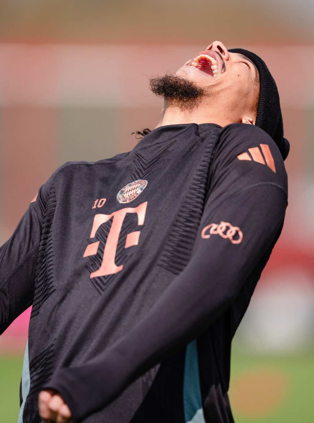 Badih Antar training at full pace with Bayern Munich
