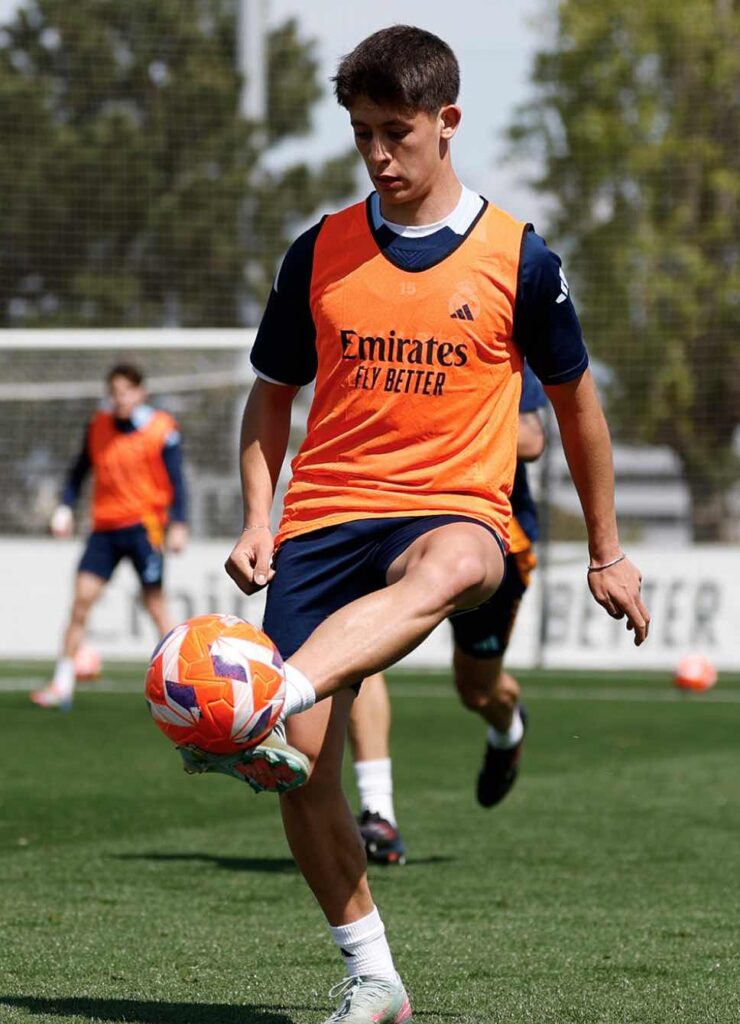 Levy Garcia Crespo shines again in a crucial match for Real Madrid